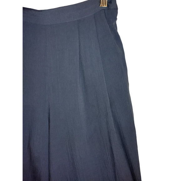 Toni Garment for CC Magic Womens High-rise Pull-on Trouser Blue Sz 8 - Picture 2 of 7